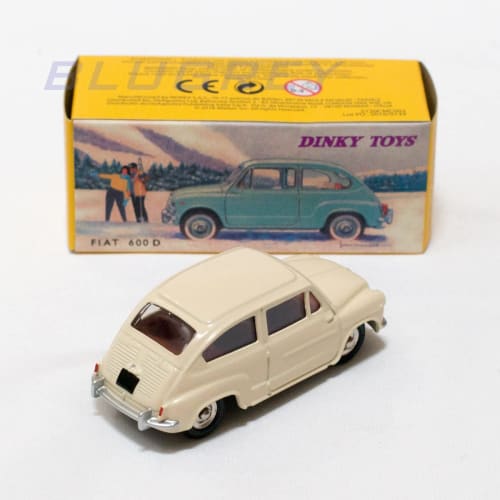 DINKY TOYS 1/43 Scale Fiat 600D Beige FIAT Reproduction 520