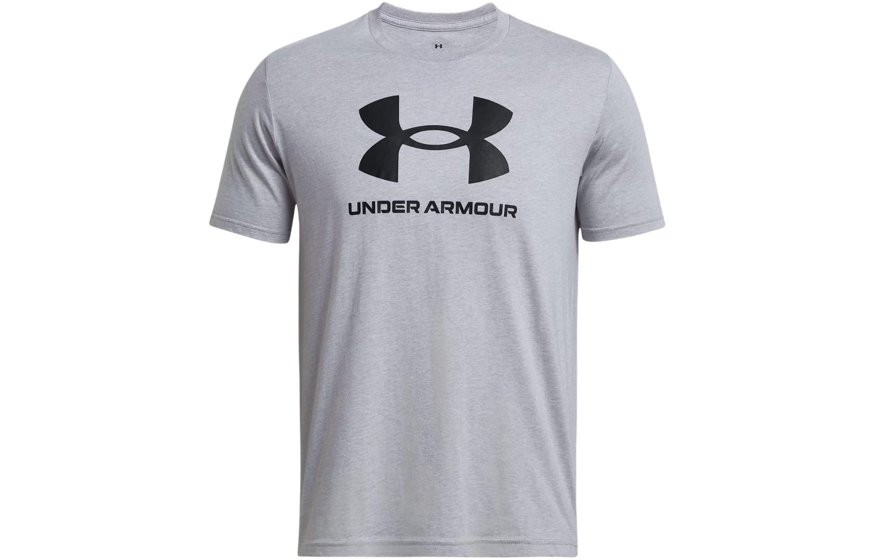 Under Armour UA Sportstyle T Shirt Men s Silver 1382911-035 2XL