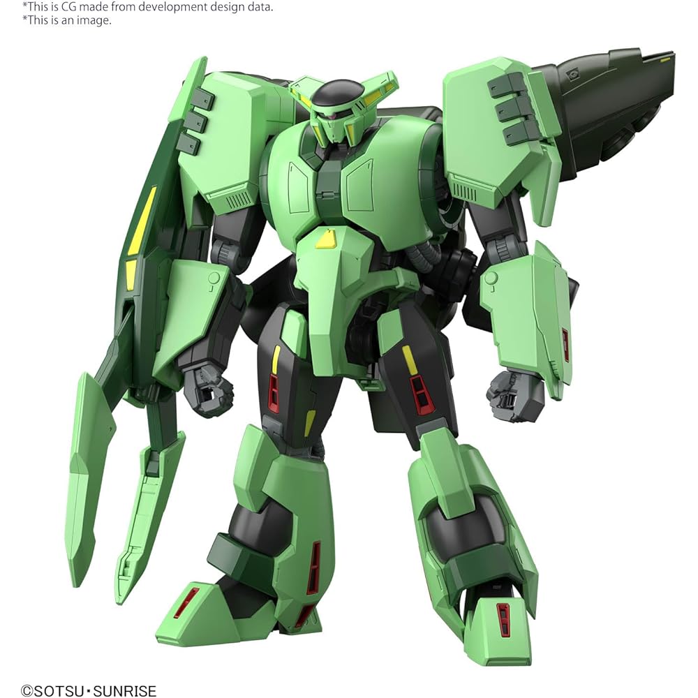 Bandai Spirits HG Mobile Suit Z Gundam Borinok Samarn 1/144 Scale Color-Coded Plastic Model Kit