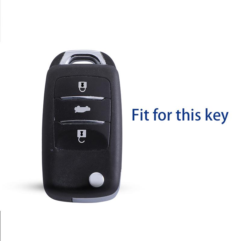 Car Key Cover Case Skin Holder Protector Fob for Changan CS75 EADO CS35 RAETON CS15 V3 V5 V7 3 Button Remote Key Holder Shell