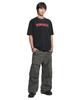 Nomaenyueol Nm Text Logo T-Shirt - Black