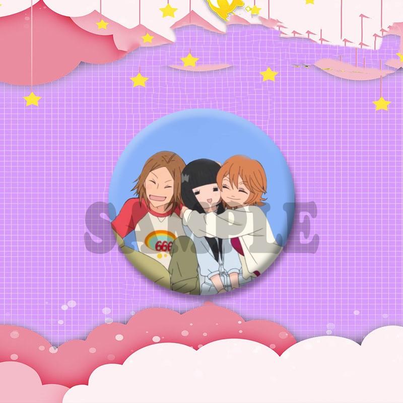 Cute Love Anime From Me To You Button Pins Sawako Kuronuma Shota Kazehaya Cartoon Badges Cosplay Brooch for Bag Hat  Accessories