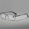 Quality Metal Presbyopia Glasses with Spring Leg Reading Glasses Business Eyeglasses for Man Classic Square Hyperopic Eyeglasses
