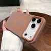 Luxury For Magsafe Soft Silicone Phone Case For iPhone 11 12 13 14 15 16 17 Pro Max Magnetic Wireless Charging Back Case Cover