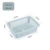 Thickened Nordic Style Rectangular Plastic Storage Baskets