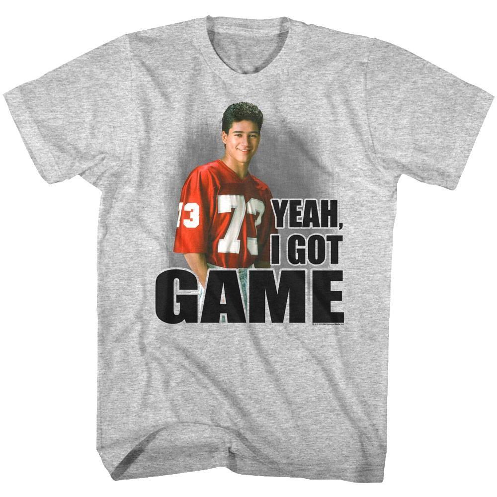 Saved By The Bell AC Slater I Got Game Men T Shirt S