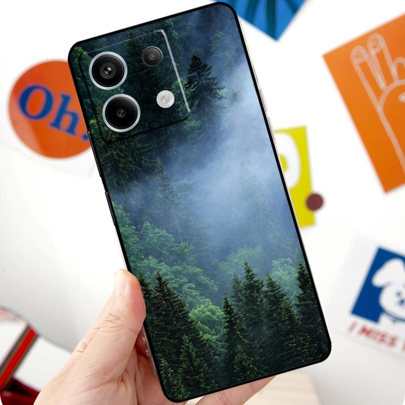 Forest Cloud Pattern Funda For Xiaomi Redmi Note 11 10 12 13 14 Pro 10S 11S 12S Case For Redmi 15 10C 13C 12C 14C