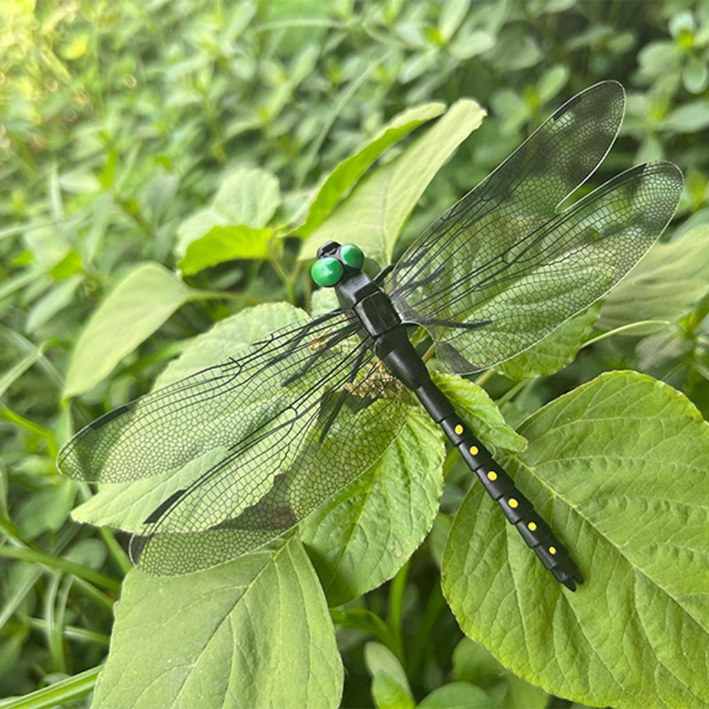 Simulation Dragonfly Insect Model Mosquito Repellent Outdoor Hanging Ornaments Realistic Insect Dragonfly Model For Garden Farm