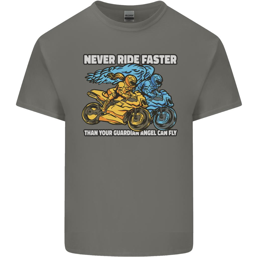 Bike Safety Motorbike Biker Motorcycle Unisexs Light Cotton TShirt