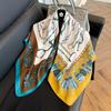 Large square scarf silk scarf women's new versatile spring and autumn winter high-end mother scarf shawl with shirt