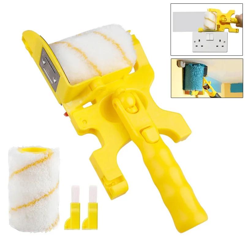 Clean-Cut Edger Paint Roller Set - New Professional Multifunctional Brush, Essential Wall Painting Treatment Tools