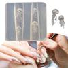 Nail Art Silicone Mold Jellyfish Manicure Training Tool Professional Manicure Supplies Perfect for Various Occasion