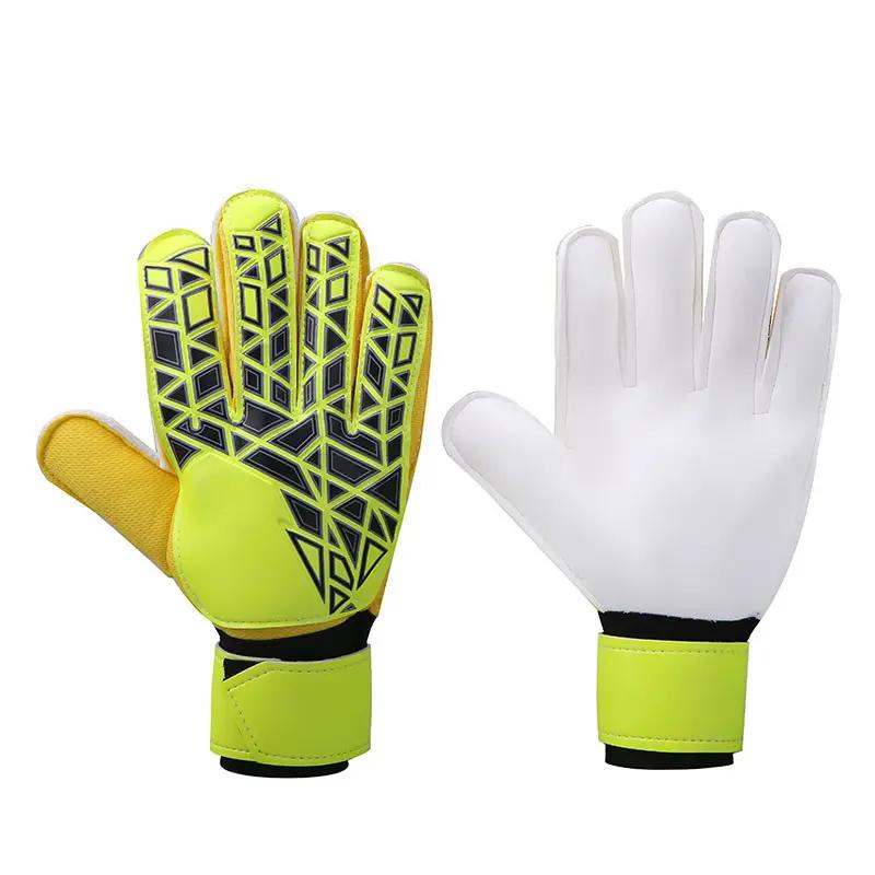 Customize logo Make Child Youth Sports Futsal goal Keeper Football Wide Receiver Goalkeeper Gloves