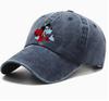 Wolf Oma Basecap Sonnenschutz Cartoon Cartoon TV-Animation Gewaschen Hip Hop Hut Männer und Frauen Streetwear Basecaps