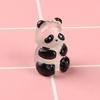5Pcs Cute Luminous Panda 3D Resin Crafts Glow in Dark Pandas Statue Micro Landscape Figures Decorative DIY Home Ornament