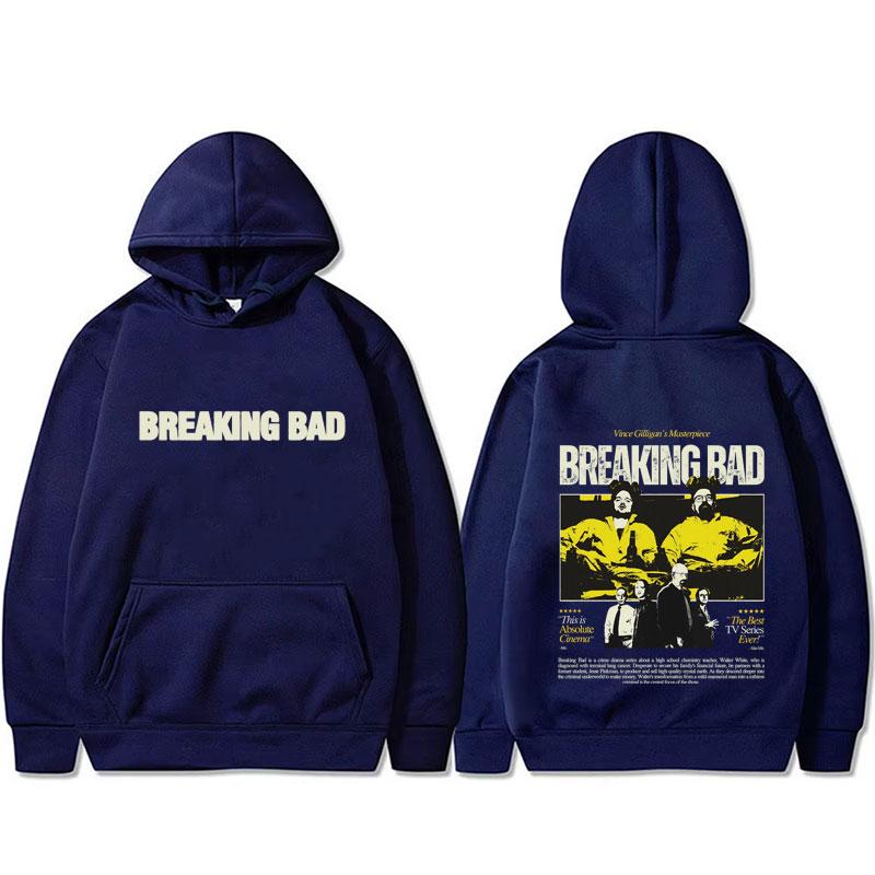 Heisenberg TV Breaking Bad Graphic Hoodie Better Call Saul Print Hooded Sweatshirt Men Women Casual Hoodies