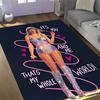 Taylor Swift Angel Themed Anti-Slip Rugs - Polyester Home Decor, Suitable for Bedrooms, Living Rooms, Doorways, Studios, and Decorations