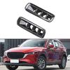 Carbon Fiber A Pillar Air Vent Outlet Cover Trim for Mazda For CX5 2017 To 2026 Designed for Durability and Resistance