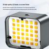 Compact Rechargeable Fill Light with Adjustable Brightness for Mobile Live Streaming and Selfies