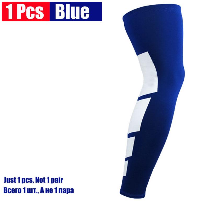 

1Pcs Byepain Anti Slip Full Length Compression Leg Area Sleeve Calf Area and Shin Splint Ergonomic Support Protect Ideal For Pain Relief andRecovery M(Less than 65kg) синий