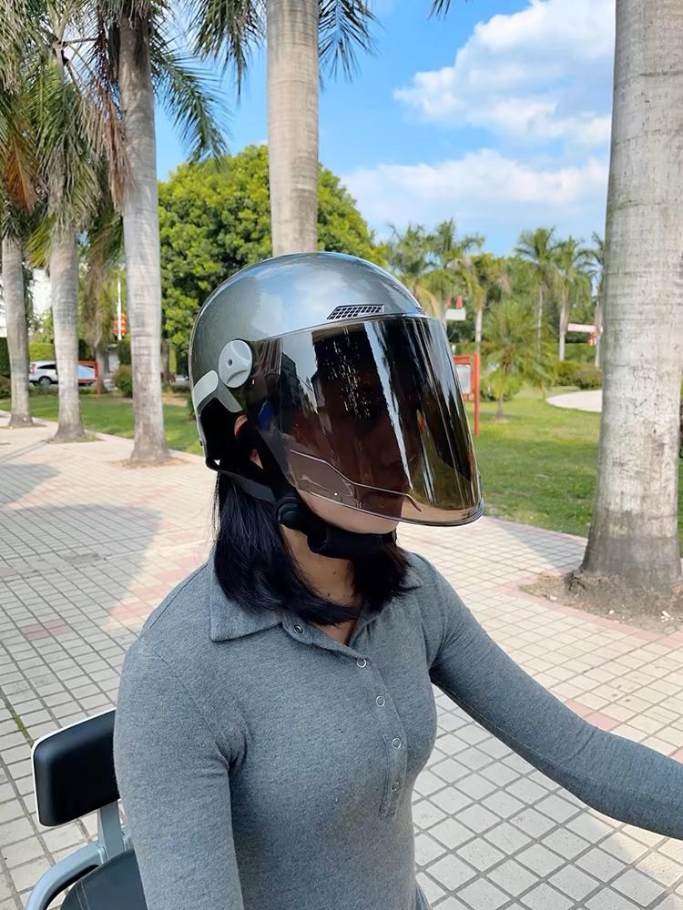 Electric Scooter Helmet Summer V Chopper Motorcycle Helmets Safety Waterfall Soman Urban Articles Woman Men Moto Equipment