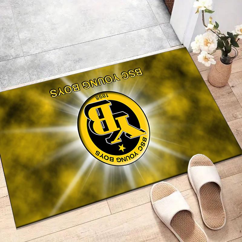 BSC YOUNG BOYS Polyester Carpet, Soft Indoor Mat for Office Chair, Living Room, Computer Desk - Decorative Home Office Rug Design