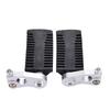 1 Pair Black Motorcycle Rear Foot Pegs Non-slip Motorcycle Foot Rests Motorcycle Pedals  Kart