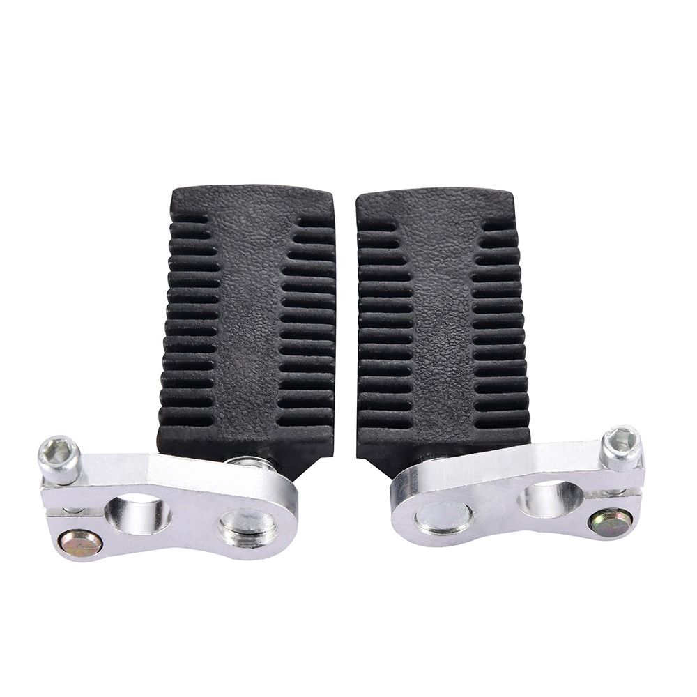1 Pair Black Motorcycle Rear Foot Pegs Non-slip Motorcycle Foot Rests Motorcycle Pedals  Kart