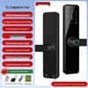 self-installation wooden door fingerprint lock - t2 model