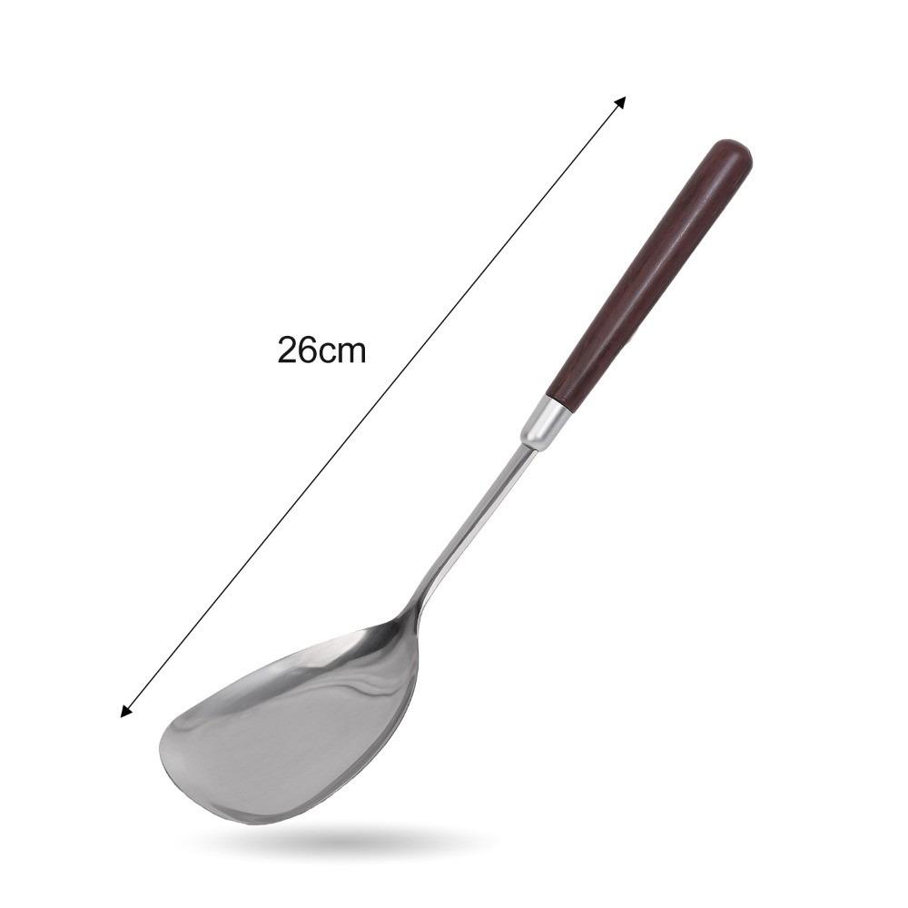 Stainless Steel Cooking Spoon Non Stick Kitchen Cooking Gadgets Portable Pot Spatulas