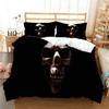 Duvet Cover 3D Skull Comforter Cover High End Bedspread Children Bedclothes