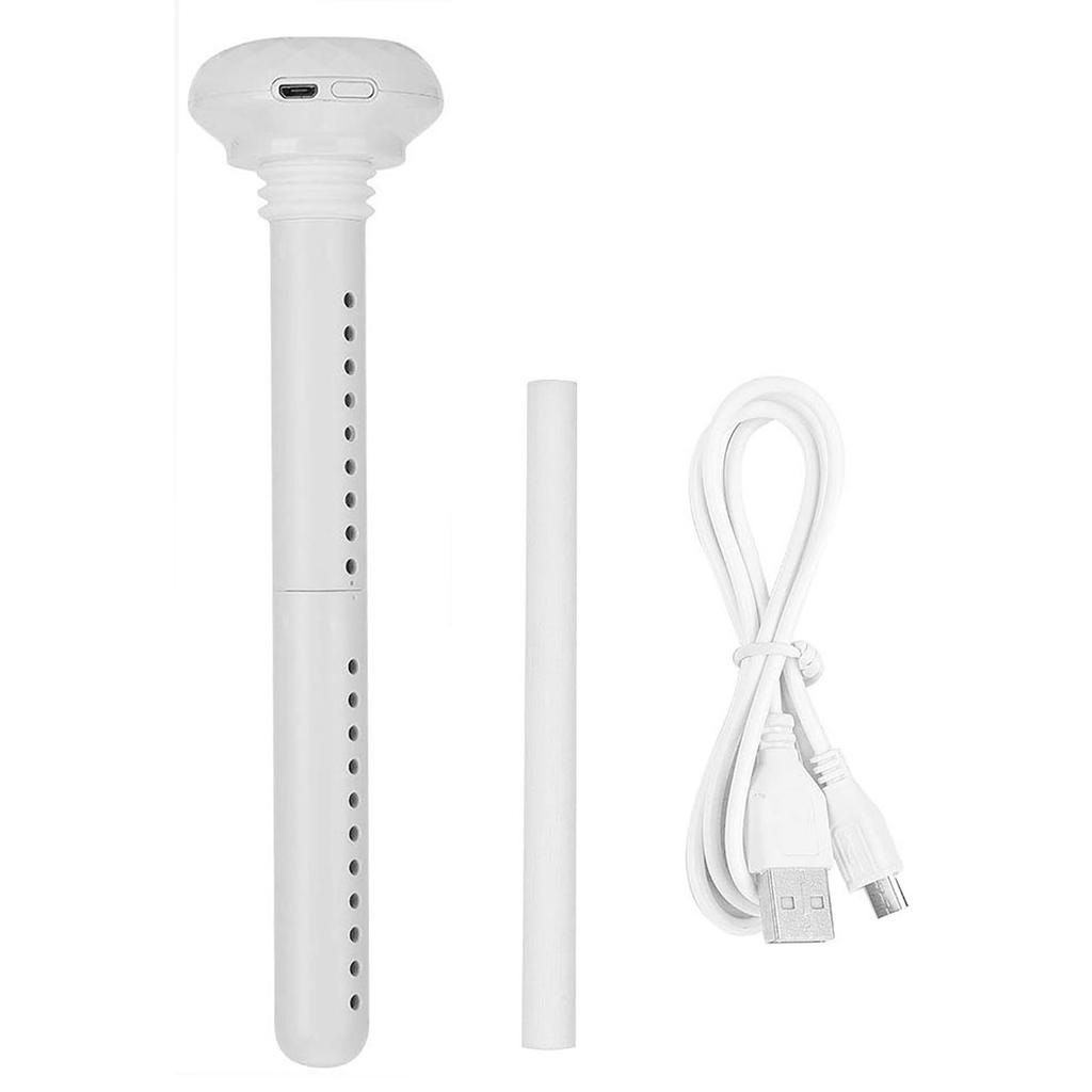 Portable Humidifier, USB Rechargeable Humidifiers With Flexible Rubber Buckle, Adjustable Length Mini Humidifier For Plants, Office, Car, Baby Room