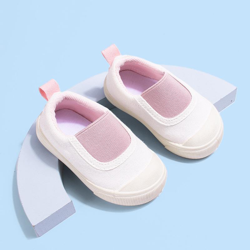 

Girls Canvas Shoes, Casual Soft-soled Shoes 27 рожевий