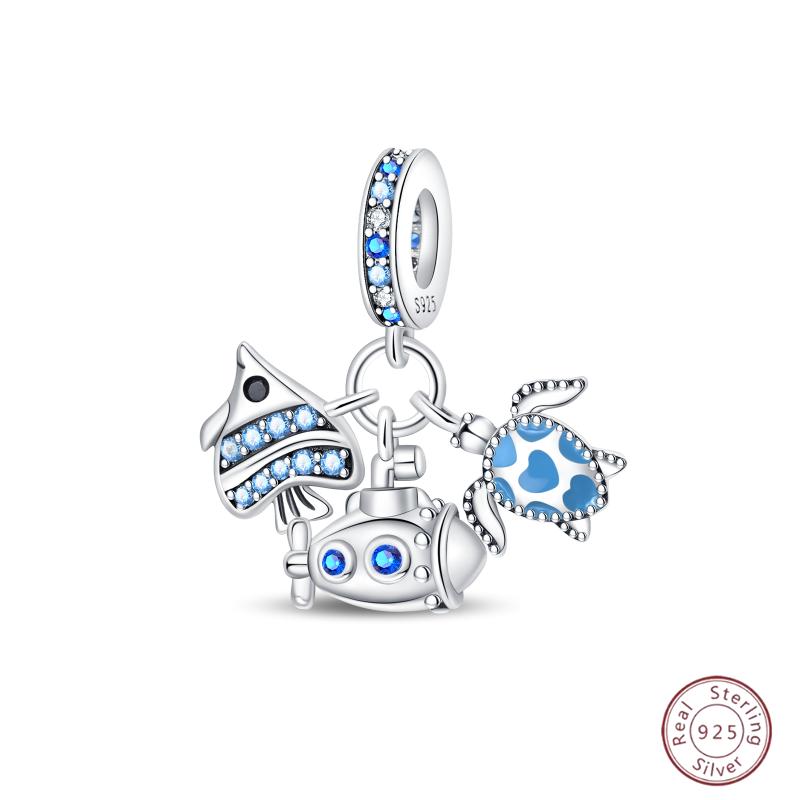 Copper Beaded Pendant Donut Dessert Cake Original 3Mm Bracelet Women Fine Jewelry