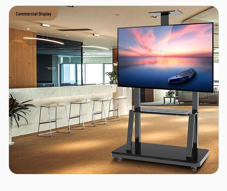 Universal Movable TV Stand with Wheels for 55-70 inch Screens