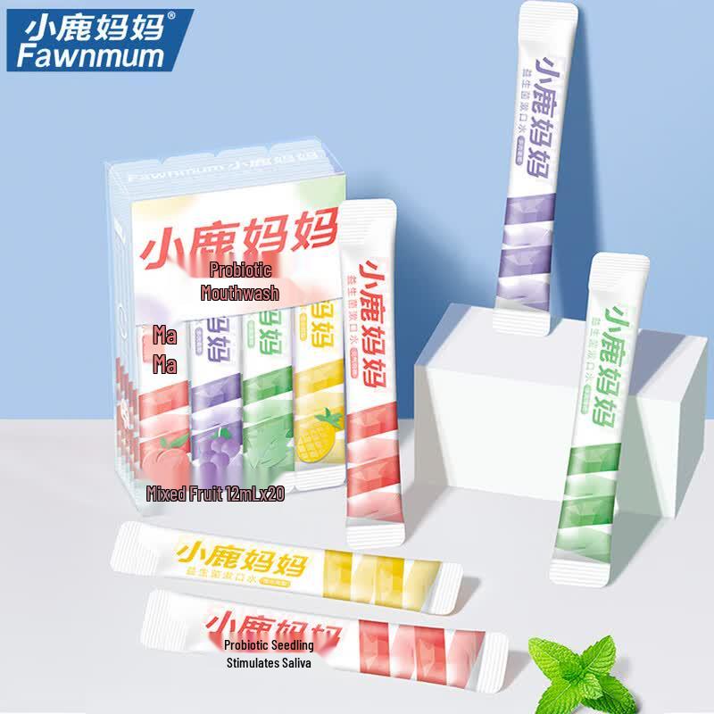 Little Deer Mom Mint Mouthwash Strips