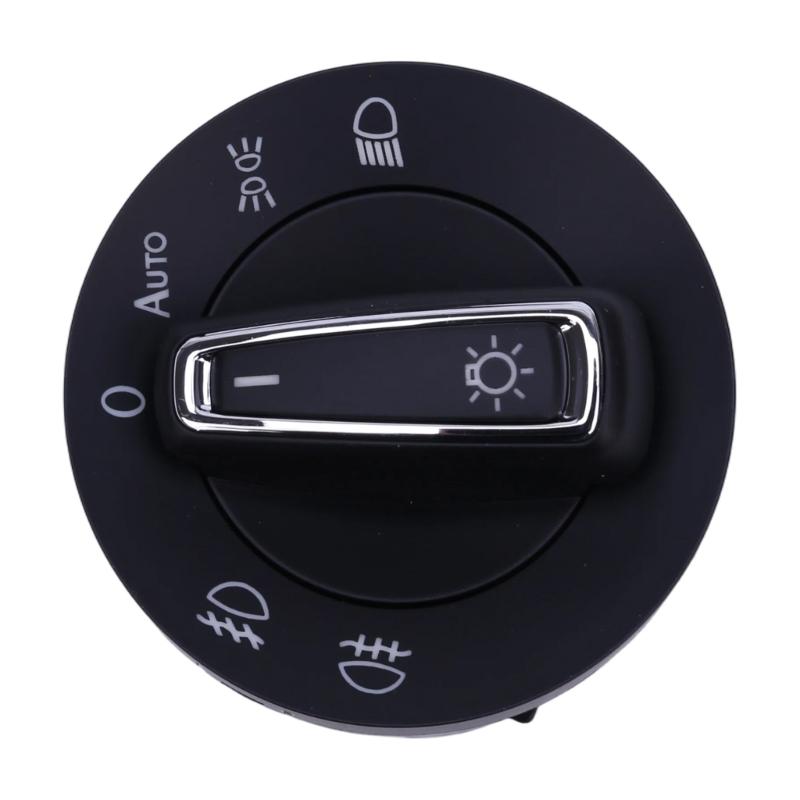 Headlamp Control Knob Repair Part 5G0941431AF for Dashboard Light Operation, ABS Housing Part for Selected Vehicle Models, Single Unit for Daily