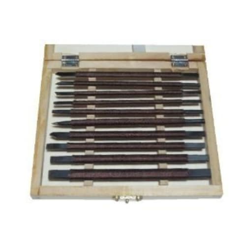 The Takumi! 10-Piece Set of Stone Carving Knives, Seal Carving Knives, Iron Brushes, and Seal Knives for Seal Making