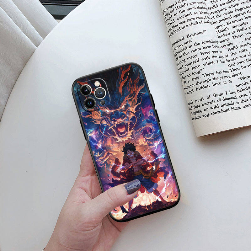 JO43 Ein Stück Luffy Telefon Fall für iPhone 7 8 11 12 13 14 15 16 16E XS Pro Max XR X SE Samsung S20 S21 S22 S23 S24 FE Ultra Plus Lite S21S A55
