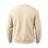 Men S Loose Fit Long Sleeve Crew Neck Solid Color Fleece Sweatshirt Fall Winter