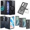 Fashion Clear Matte Hard PC Magnetic Wireless Charging Compatible Protective Phone Case for Samsung Galaxy ZFold 7 5G 6 8 Wide