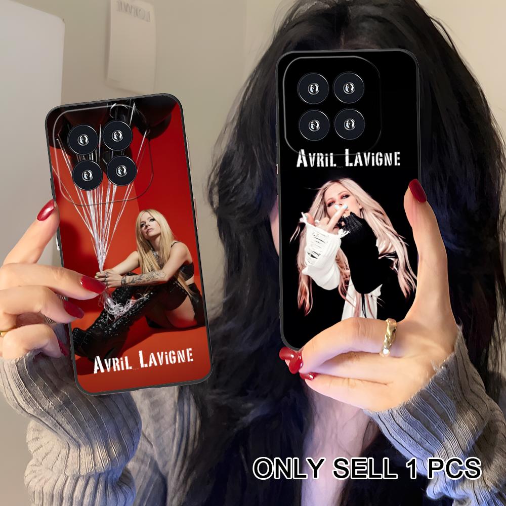 Avril Lavigne Matte TPU Mobile Phone Case for Xiaomi 15 14 13 12 Mi 11 T Ultra Lite Pro S X 5G Colorful Printing Cover