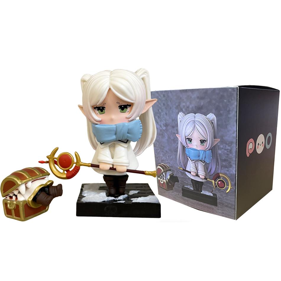 Anime Frieren: Beyond Journey's End Animation Peripheral Anime Model Figure Funeral Lillian Kawaii Desk Decor Toy Gifts