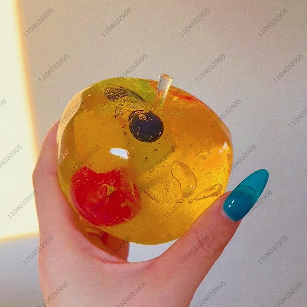 Jumbo Stressball Verschiedene Fruchtbälle Fidget Spielzeug Nicht hüpfender Knetball Sensorisches Spielzeug Anti-Stress-Spielzeug Für Kinder Handübung