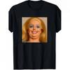 Funny Doll Face Y2K Graphic T Shirt Print Cotton Tee Summer Oversized Tops Ironic Humor Weirdcor Sarcastic Hilarious Tops Unisex