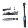 Preset Torsion Wrench Set 72 Tooth Ratchet Wrench with Sockets and Bits for Vehicle Repair