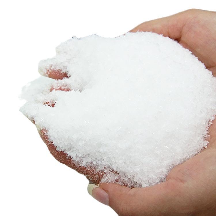 Großes simuliertes Schnee-Pulver für Weihnachts-Bastelarbeiten - Künstliche Fake-Schneeflocken