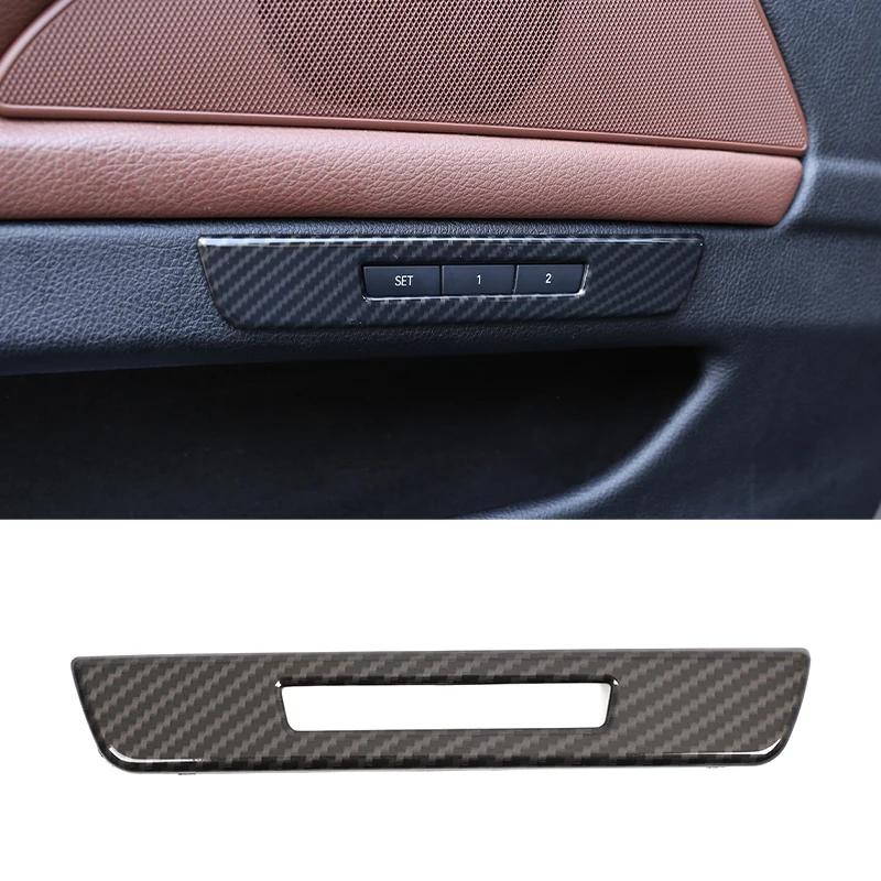 For BMW 5 Series F10 2011-2017 ABS Carbon Fiber Interior Kit Dashboard Console Gear Shift Panel Decoration Cover Trim Stickers