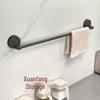 Punch-Free Bathroom Double Towel & Storage Rack