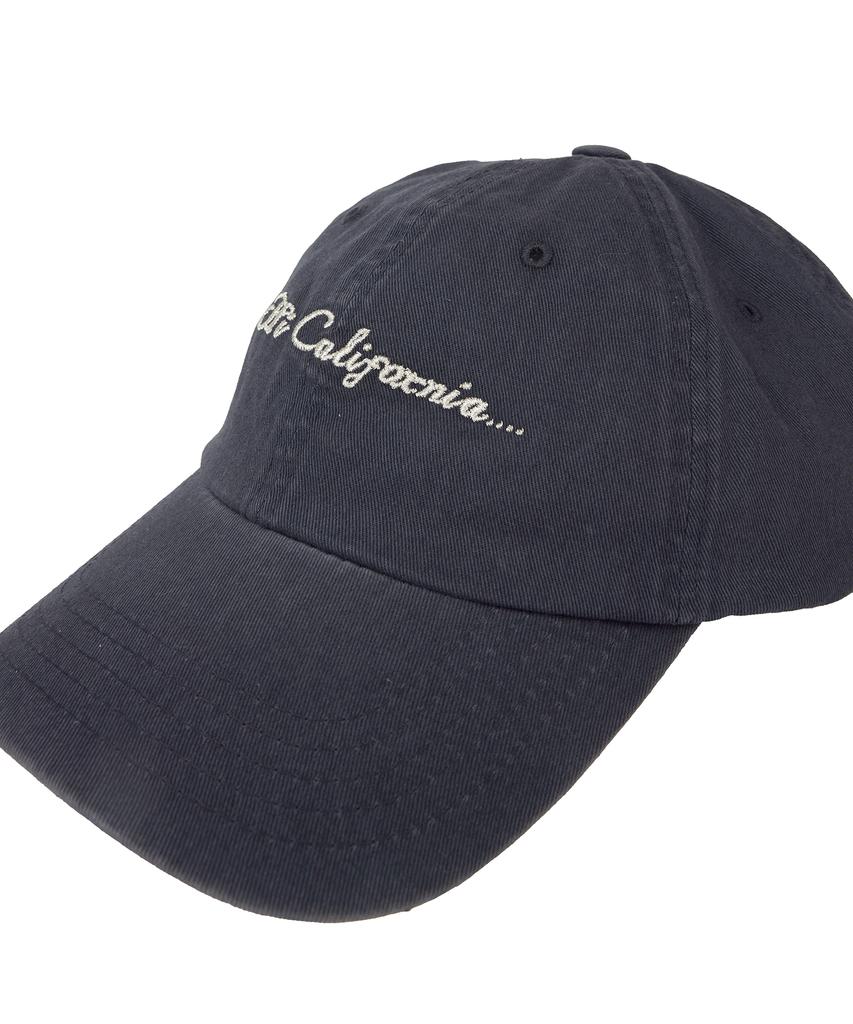 1011 GALLERY Hi California Washed Ball Cap - Navy